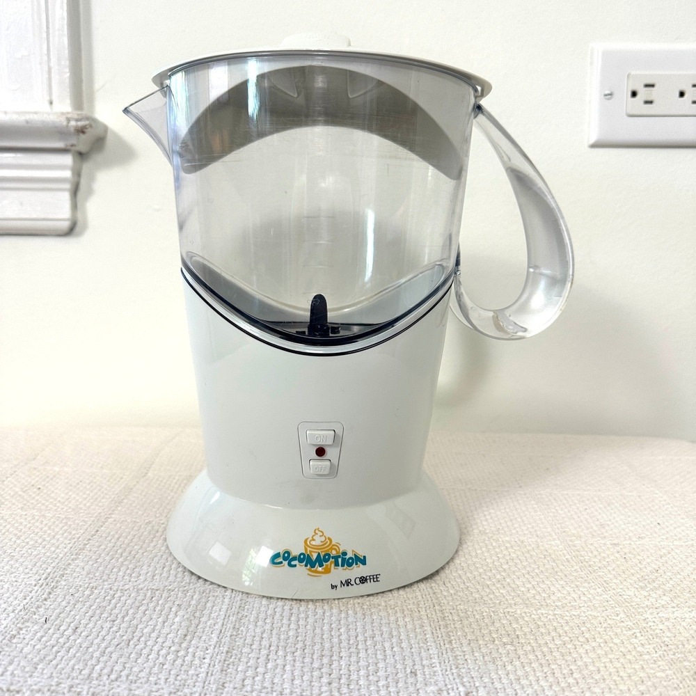 Mr Coffee Cocomotion Hot Chocolate Maker HC4 Electric Milk Frother TESTED WORKS